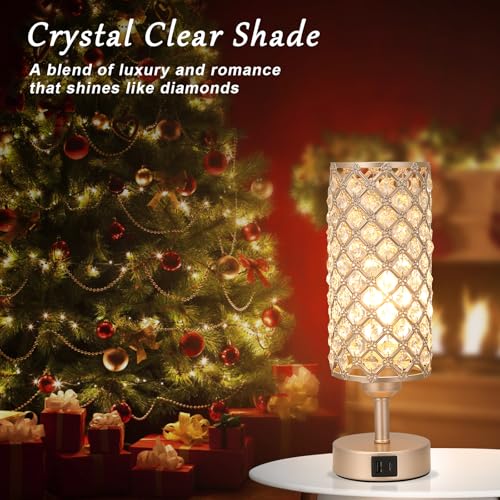 Champagne Gold Bedside Lamp