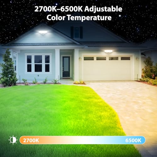 120W Smart Flood Light Outdoor (Black)