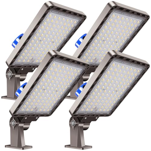 240W LED Parking Lot Light Dusk to Dawn Photocell 4Pack 36000LM (4 Count)