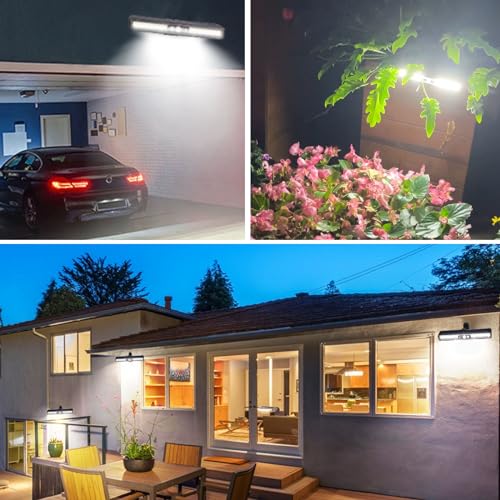 Clip On Solar Lights Outdoor with PIR Motion Sensor