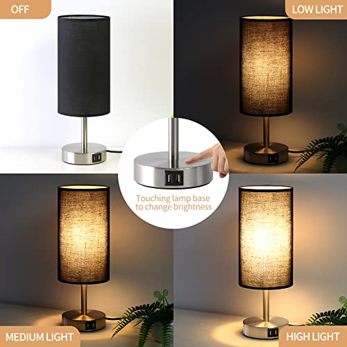 Bedside Lamp with USB Port