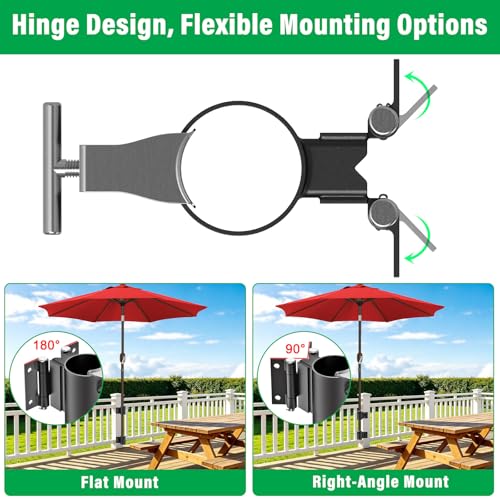 Deck Railing Umbrella Holder for 1