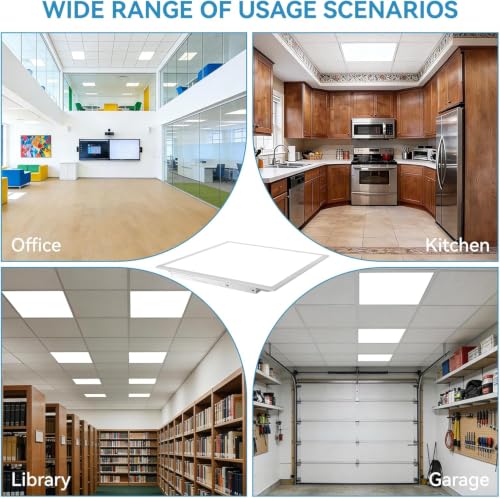 2x2 LED Flat Panel Light 6 (2x2 6Pack)