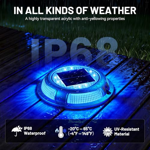 Solar Driveway Lights (12 Count)