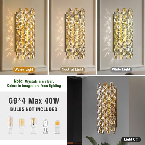 Crystal Wall Sconces