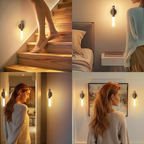 Wooden Motion Sensor Lights Indoor