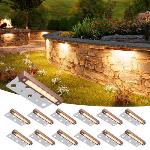 7 Inch Retaining Wall Lights (12 Count)