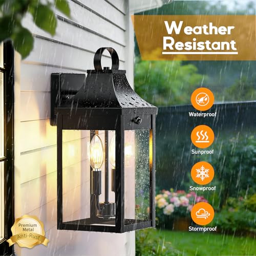15.5'' Motion Sensor Outdoor Wall Light