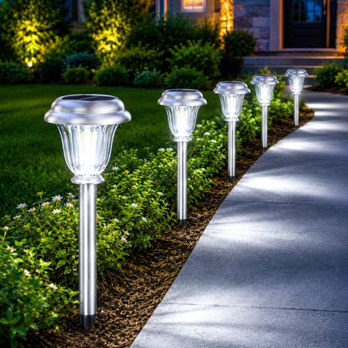 Solar Lights Outdoor (6 Count)