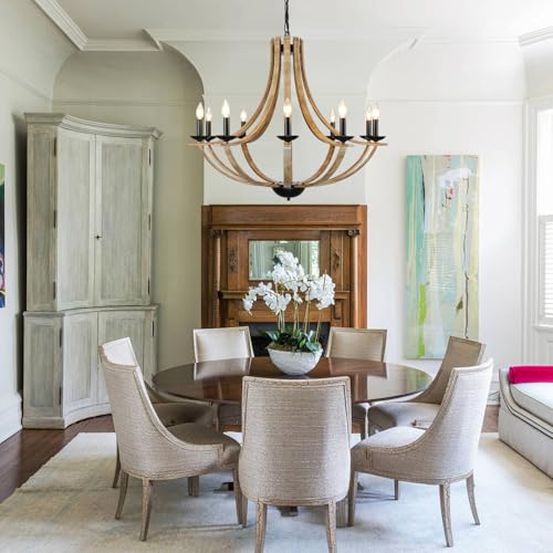 Farmhouse Chandeliers for Dining Room Light Fixture