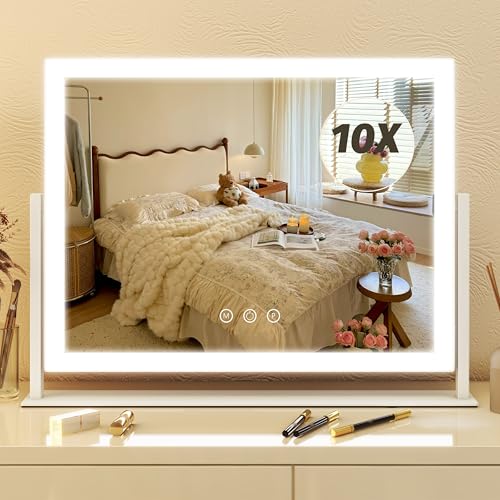 Vanity Mirror with Lights 13'' x 17'' Makeup Mirror with Lights