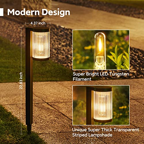 Solar Pathway Lights Outdoor (2 Count)