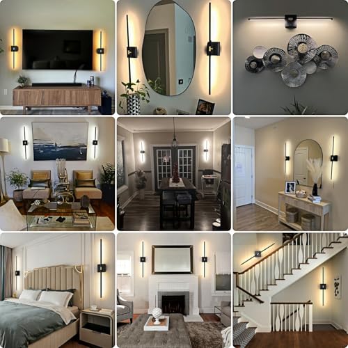 Battery Operated Wall Sconces Set of 2 (2 Count)