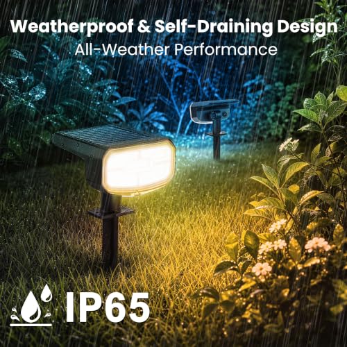 Solar Spot Lights Outdoor Waterproof