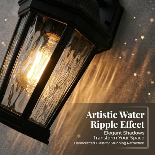 Black Exterior Wall Sconces
