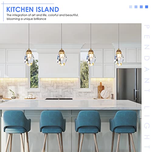 2 Pack Crystal Pendant Lights (2 Count)