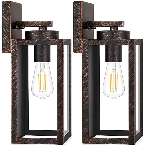 Outdoor Wall Light Fixtures (2 Count)