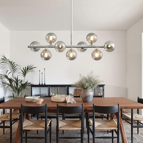 Mid Century Modern Sputnik Chandeliers