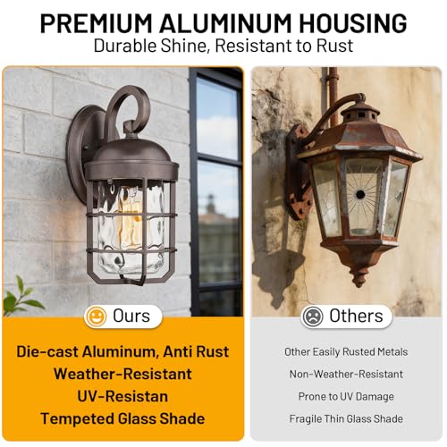 Outdoor Wall Light Fixtures for House (2 Count)