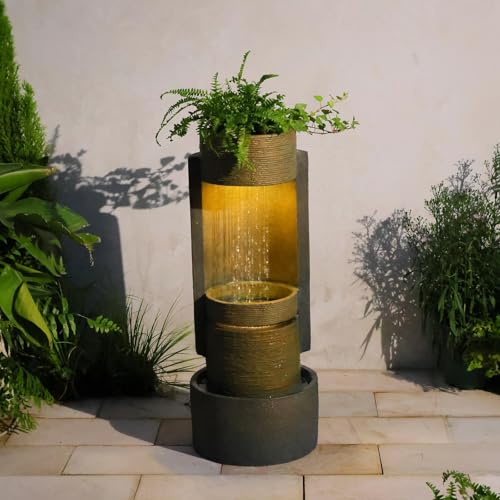 33" Outdoor Water Fountain