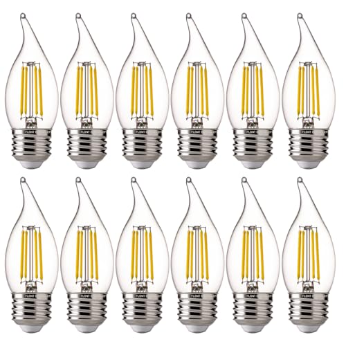 3000K Warm White LED Chandelier Edison Bulbs (12 Count)
