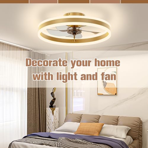 Low Profile Ceiling Fans with Lights and Remote