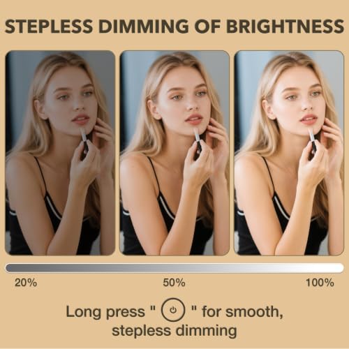 12"×13.9" Vanity Mirror with Lights