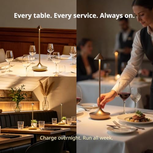 Cordless Rechargeable Table Lamp