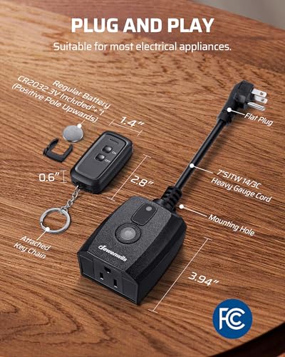Outdoor Remote Control Outlet