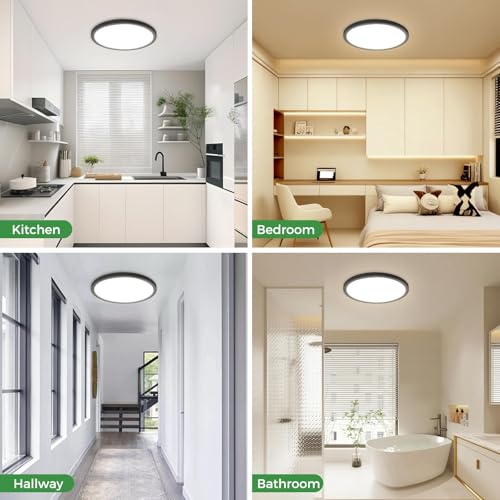2Pack LED Flush Mount Ceiling Light (2 Count)