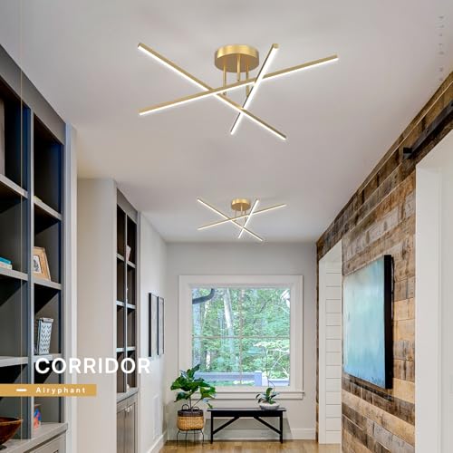 Gold LED Chandelier