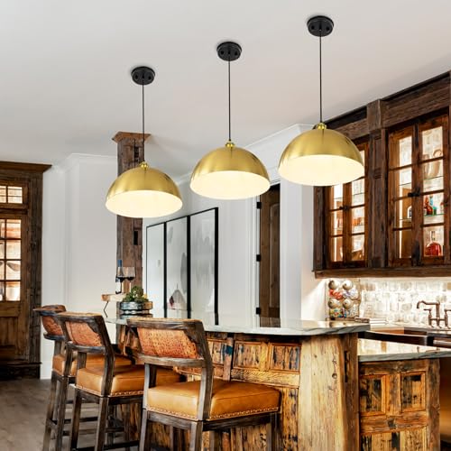 Gold Pendant Light