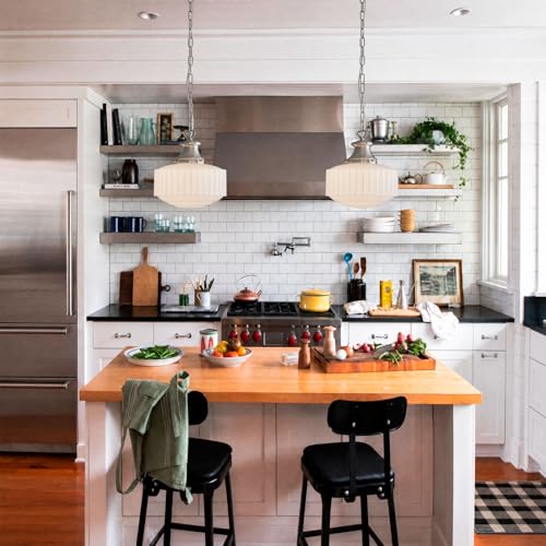 Vintage Milk Glass Pendant Light Fixtures
