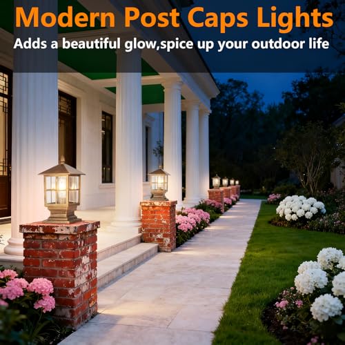 Modern Exterior Pillar Lights