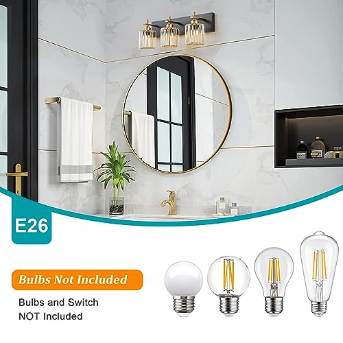 Modern Crystal Bathroom Vanity Lights
