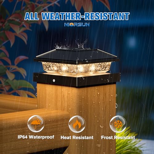 Solar Post Cap Lights (12 Count)