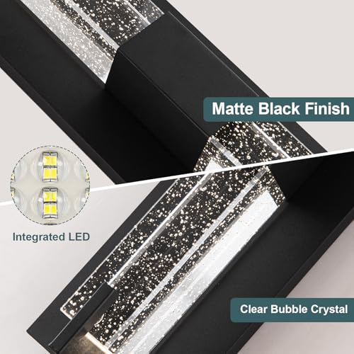 Battery Operated Crystal Wall Sconc (2 Count)