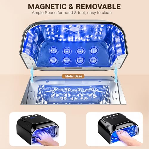 Rechargeable UV LED Nail Lamp Cordless