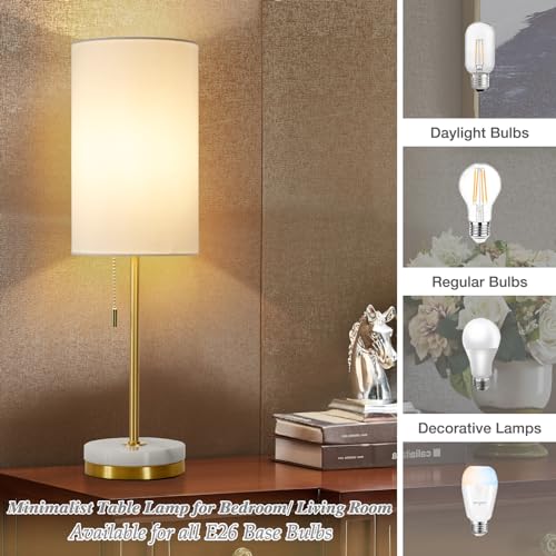 Desk Lamp & Table Lamp Set of 2 (2 Count)