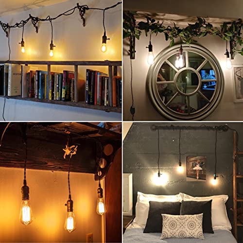 3 Light Plug in Pendant Light Cord Kit with Dimming Switch