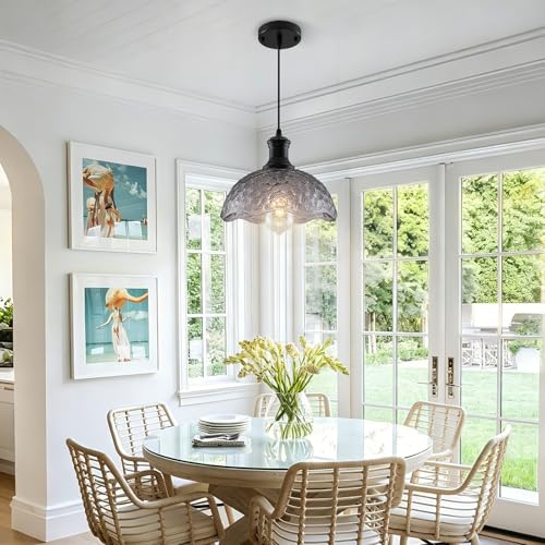 Vintage Pendant Light (Gray / 1 Pack)