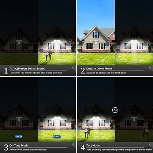 28W 3500LM Motion Sensor Outdoor Lights