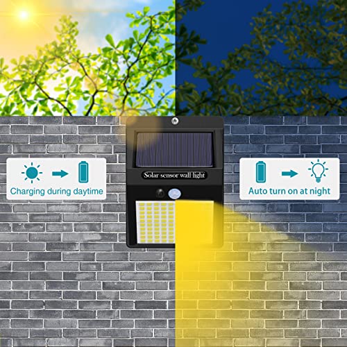 6 Pack Solar Motion Lights Outdoor (6 Count)
