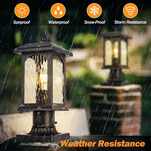 Dusk to Dawn Outdoor Post Lights (2 Count)