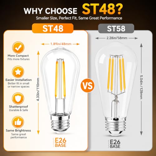 LED Light Bulbs 60W Equivalent