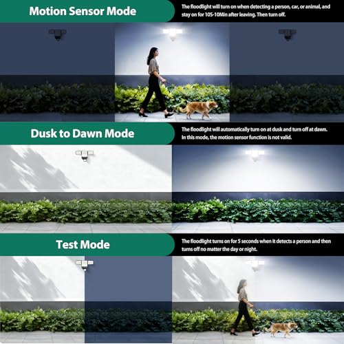 70W 7000LM Security Lights Outdoor