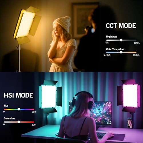 40W RGB Photography Lighting with 20 Effects