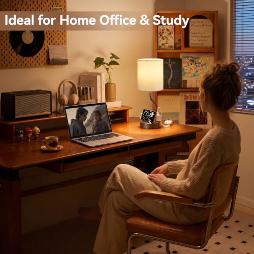 Bedside Lamps for Bedroom Set of 2 (2 Count)