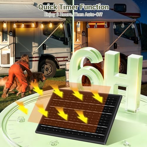 30FT Solar String Lights Waterproof