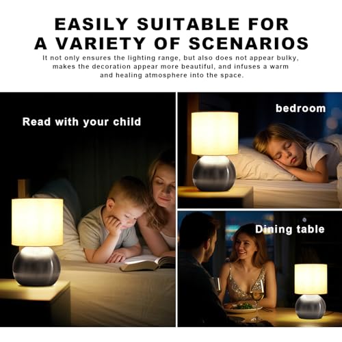 Modern Small Table Lamp Set of 2